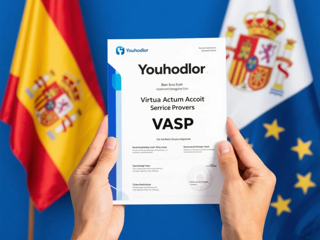 YouHodler Achieves Strategic Milestone with Bank of Spain's Virtual Asset Service Provider (VASP) Registration